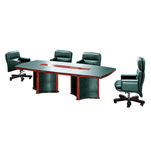 Luxury Wooden 270cm length meeting room furniture Conference table and chairs Customizable size